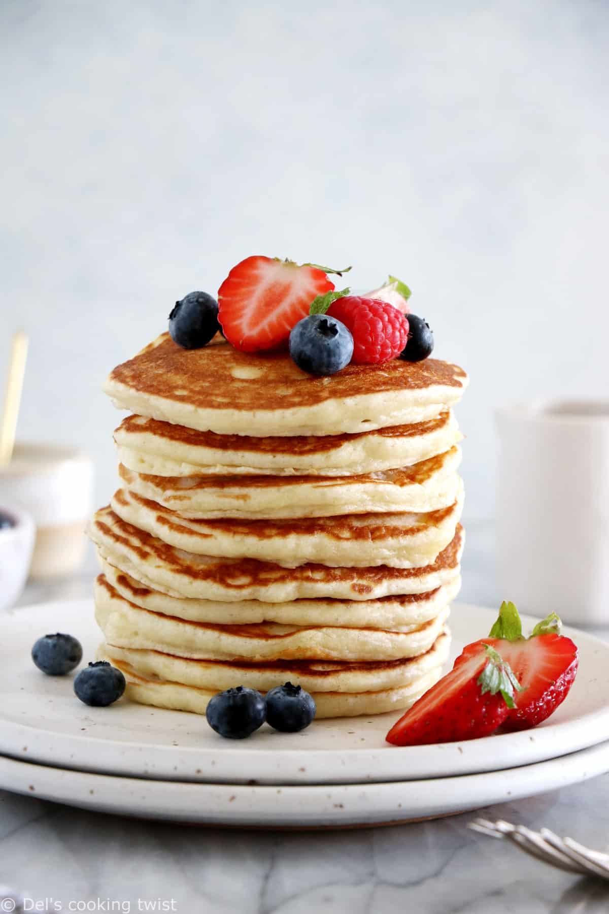 fluffy pancakes